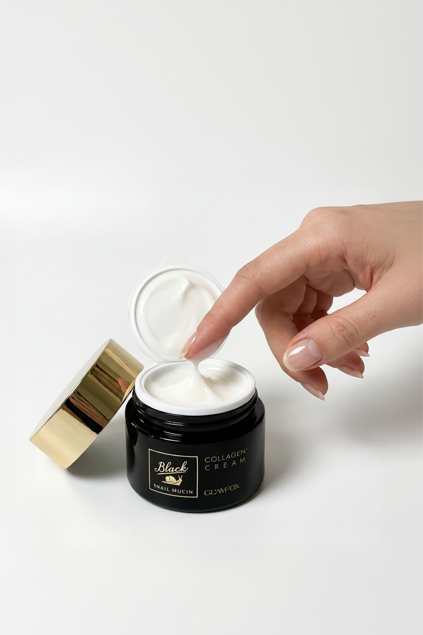Glamfox Black Snail Mucin Yoğun Nemlendirici Yüz Kremi