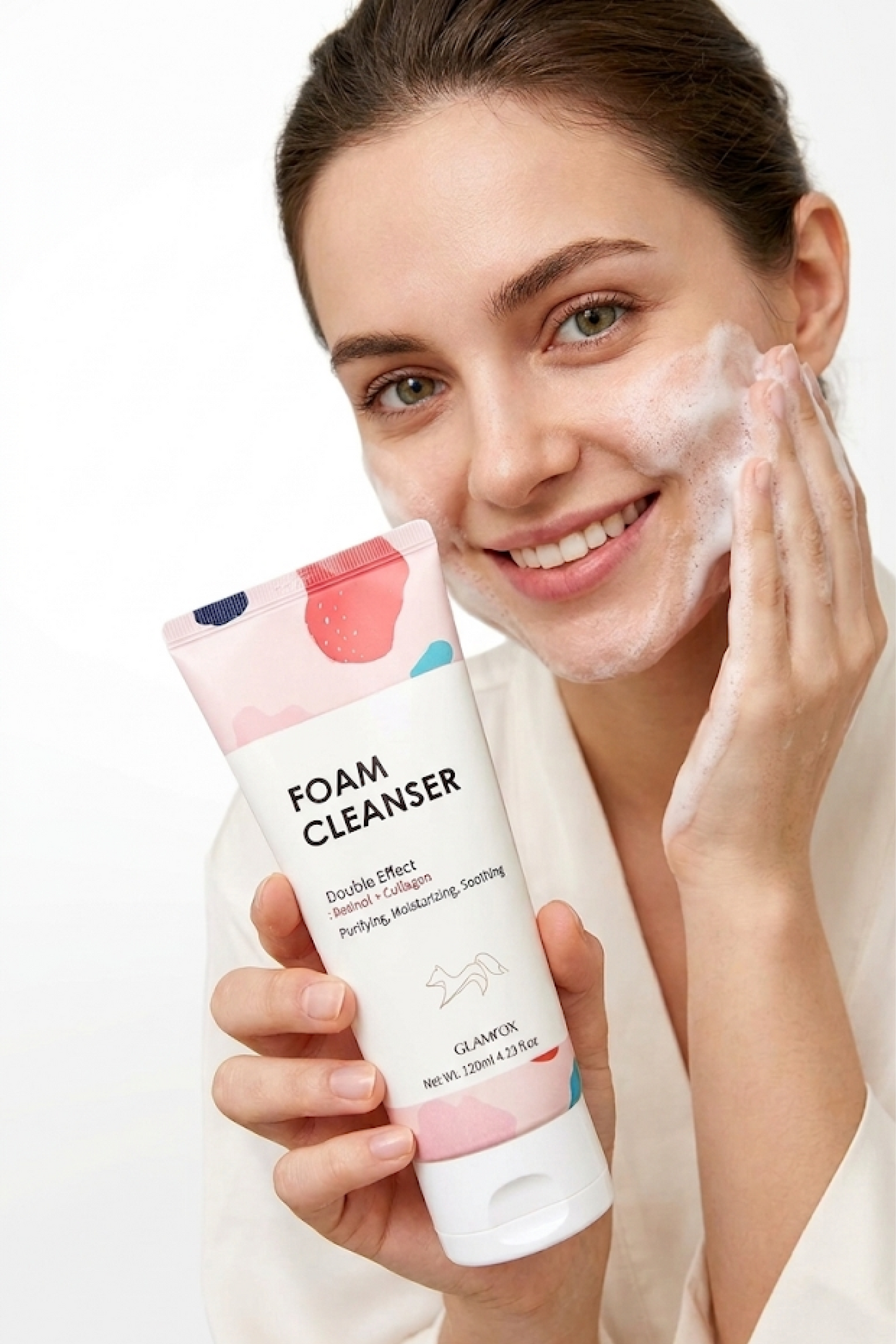 Glamfox Retinol Collagen Yüz Temizleme Köpüğü