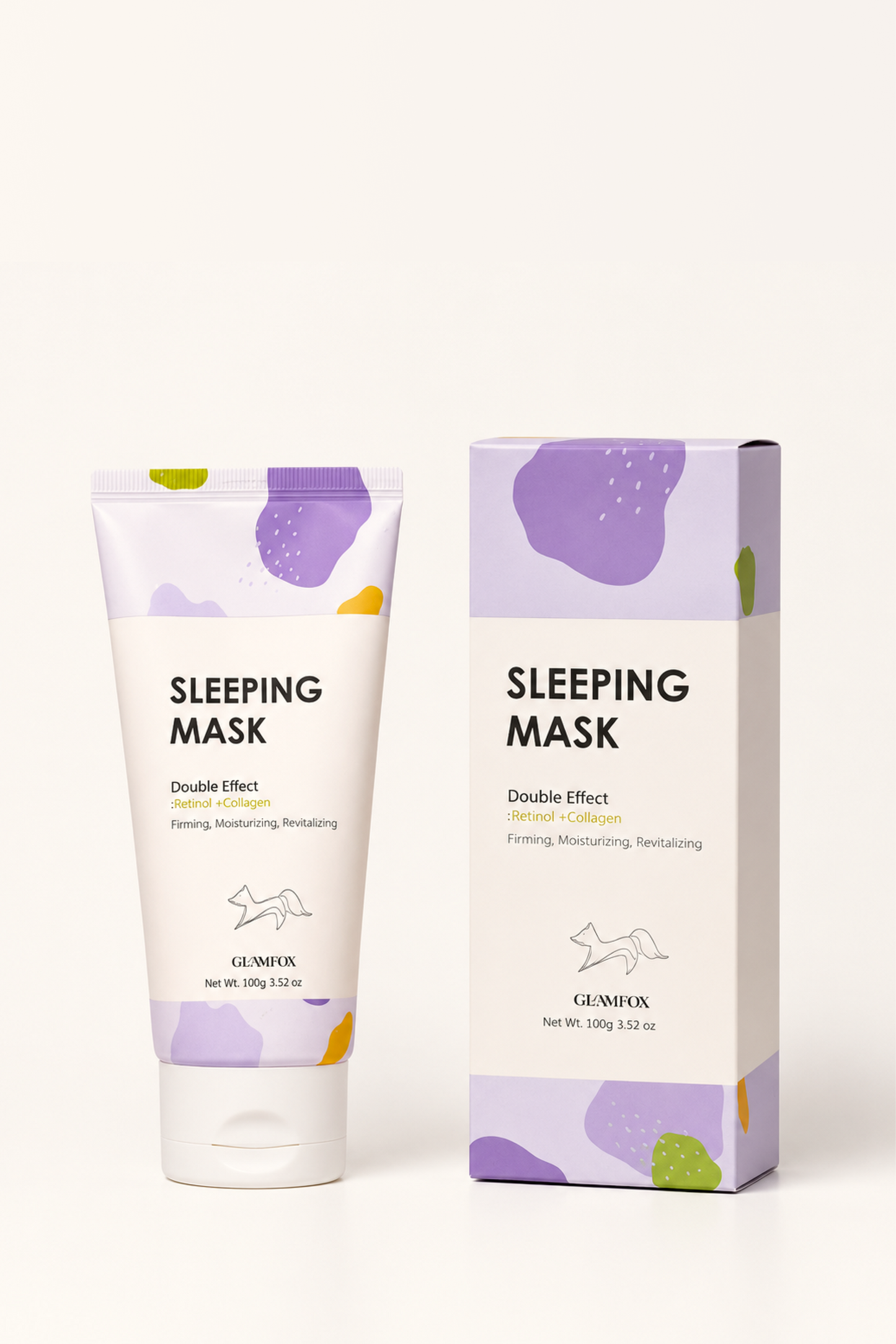 Glamfox Retinol Collagen Uyku Maskesi