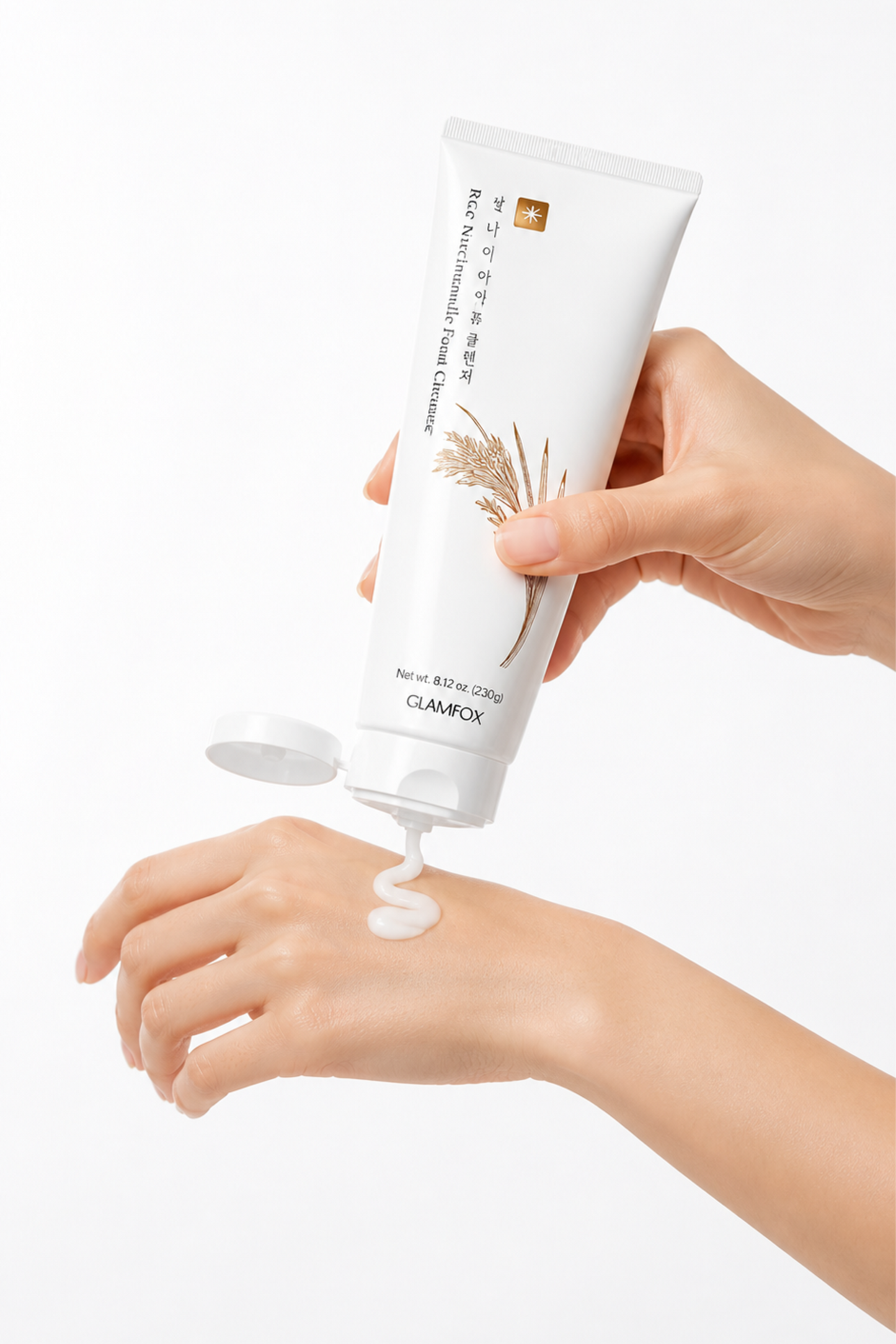 Glamfox Rice Niacinamide Yüz Temizleme Köpüğü