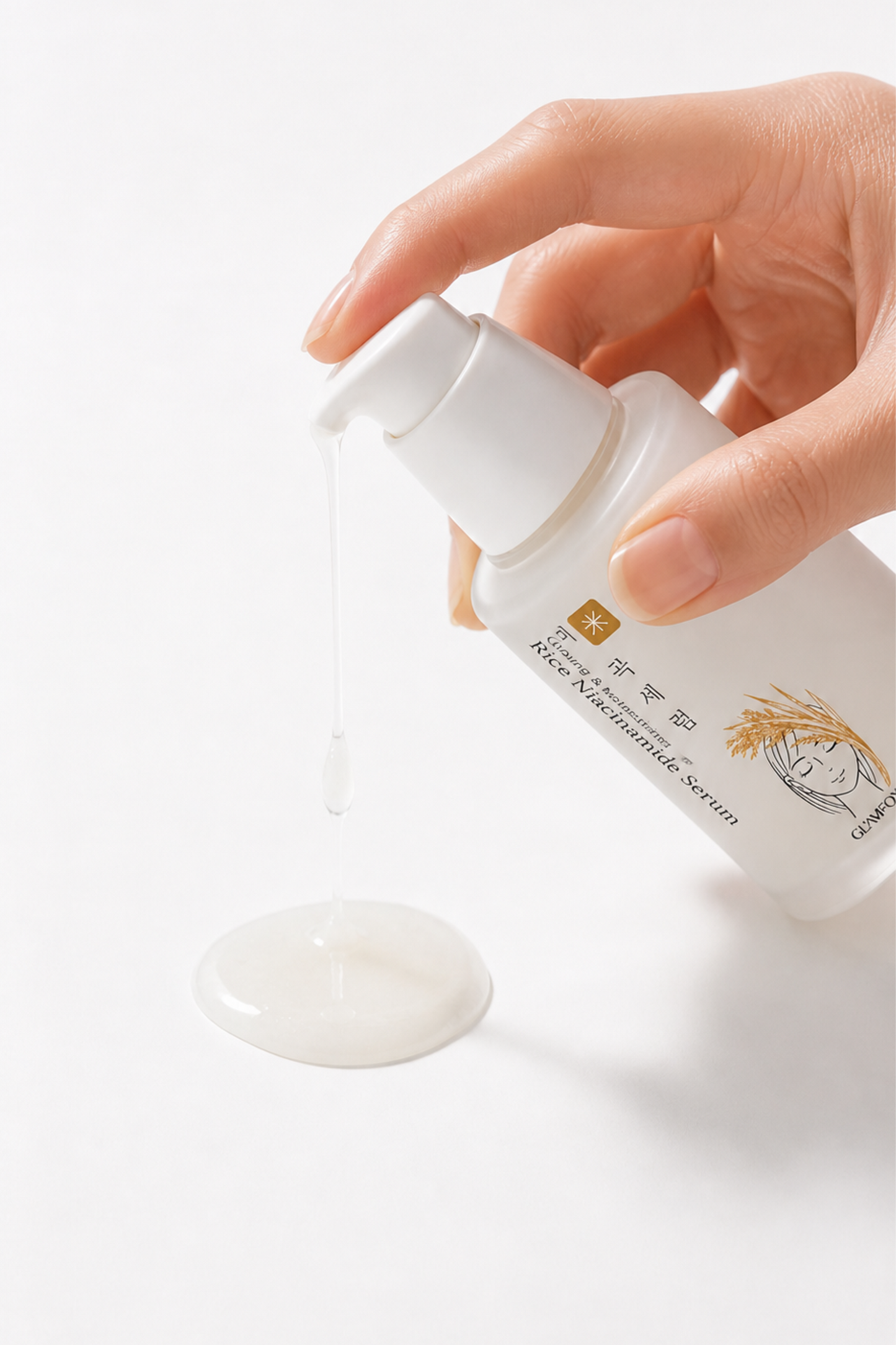Glamfox Rice Niacinamide Serum