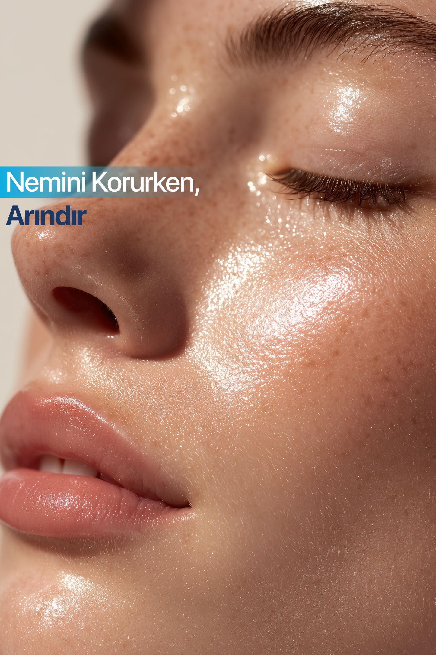 Nemlendirici Etkili Yüz Temizleyici Serum
